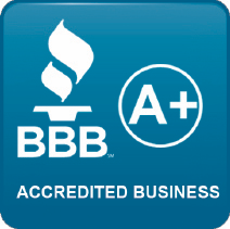 BBB - A+ Rated, Accredited Business